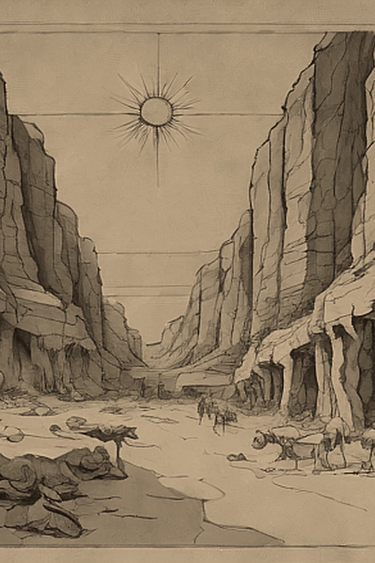 Illustration for Part I: The Spine of Time