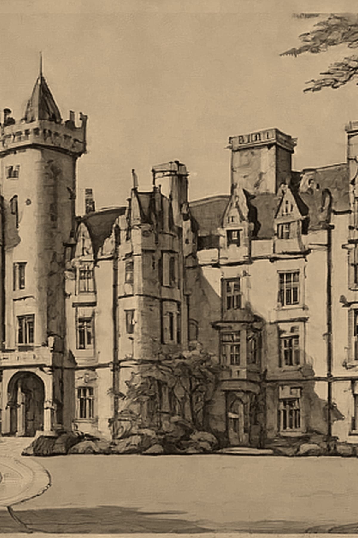 Balnagown Castle — seat of the Ross chiefs