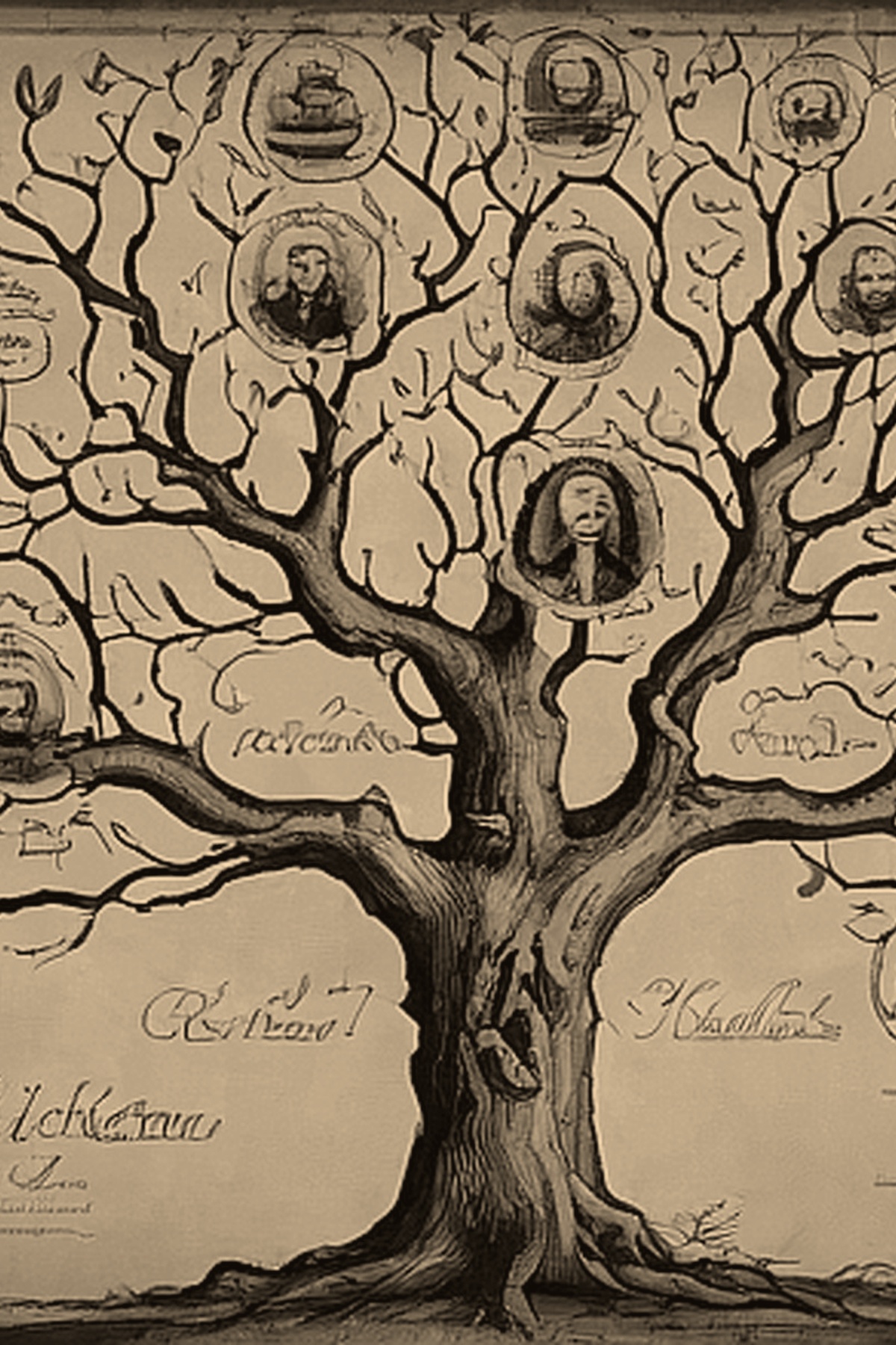 Illustration for Part X: The full haplogroup sequence